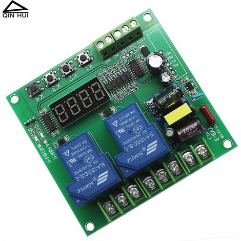 Leiterplatte für AC/DC 12V/24V Motor Vorwärts-/Rückwärtsmodul, Magnetventil, Pumpensteuerung, bidirektionales Relais (1/4)