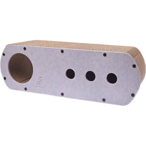 Tiragraffi a tana Felty in cartone e feltro per gatti ideale anche come cuccia