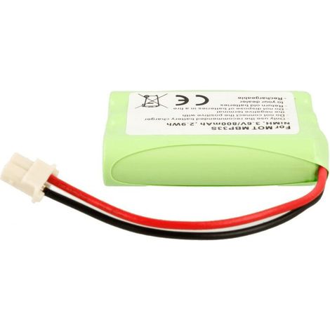 ACCU POUR BABYPHONE 3.6 V-700MAH POUR PETIT ELECTROMENAGER MOTOROLA - Q456398