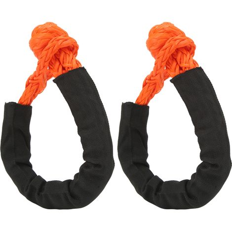 Corde de récupération souple de 8 mm, orange, portable, légère et résistante aux UV, idéale pour la navigation de plaisance, le camping et l'escalade. (1/5)