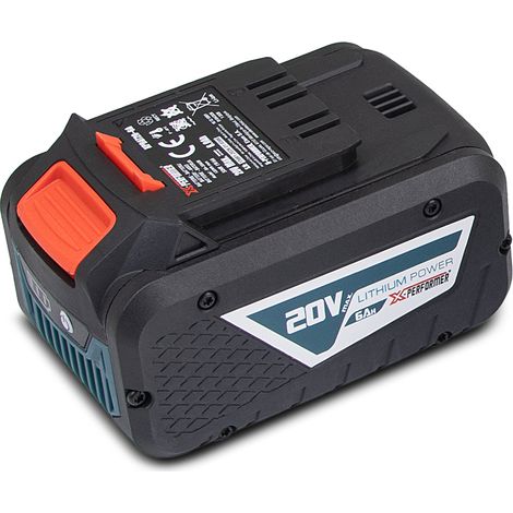 Batterie lithium 20V - 6Ah concept X-Performer (1/4)