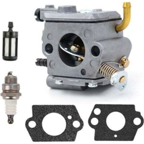 Carburador para motosierra Stihl 020 020T, XU, MS200 MS200T, accesorio de motor de carburador, número de pieza OEM C1Q-S126B, kit de ajuste de carburador, pieza de repuesto confiable. (1/4)