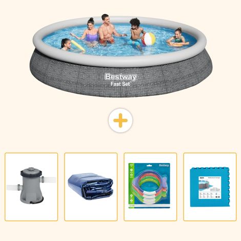 Bestway Bestway Fast Set Ronde - 457x84 cm - 5-pièces  S229 (1/5)
