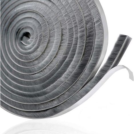 Bande d'étanchéité / bas de porte adhésif - Coupe-froid - Isolation pour portes et fenêtres - Rouleau de 5 mètres - Bourrelet isolant (1/5)