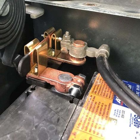 Coupe-Batterie 12-24V 250/750A - Disjoncteur Principal Vertical pour Voiture/Bateau/Camping-Car - Sécurité Renforcée (Négatif) (1/3)