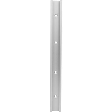 T-Nut-Gehrungsschienen-Vorrichtung aus Aluminiumlegierung, nicht porös, Gleitplattenvorrichtung, Holzbearbeitungswerkzeug (600 mm) (1/5)