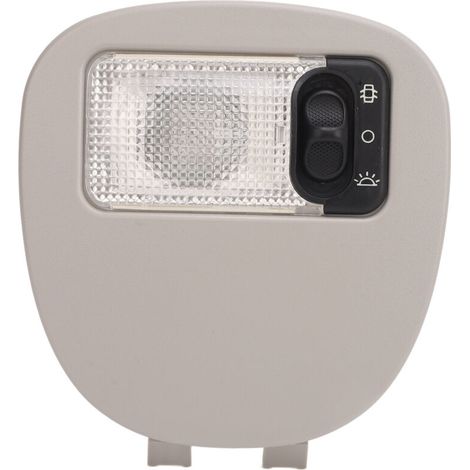 Lumière de lecture du dôme intérieur avec panneau précis Fit Scratch Proof 8146G2 Remplacement de Peugeot 206 207 (1/5)