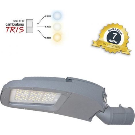 Armatura Stradale LED Cambiatono 100W 13800 Lumen IP65 BNCSTO7310/BNC