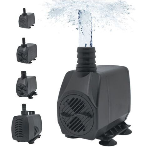 Tauchwasserpumpe, verstellbare Mini-Wasserpumpe (25 W), Teich-/Brunnenpumpe, ultraleise Aquariumpumpe (1/4)