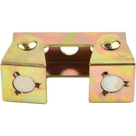 Lot de 8 pinces de soudage magnétiques réglables de type V pour fixations de soudeur en acier, compatibles avec les pièces métalliques rondes et plates, idéales pour les boulons de soudage par points (1/5)