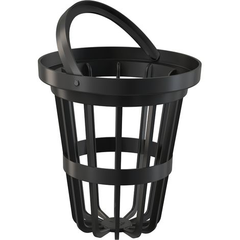 Alcadrain AGV940 Korb komplett – Schwarz (1/2)