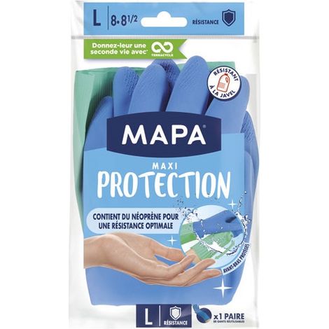 Guanti Mapa Maxi Protezione in Latex e Neoprene Taglia L. - Mapa