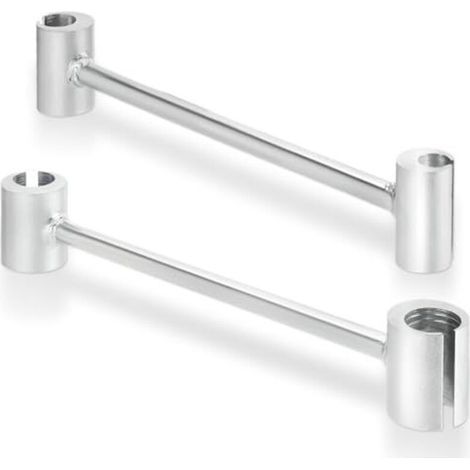 Clé de Réglage de l'Écart des Charnières: Outils de Réglage pour Charnières de Porte pour Drapeaux Type pour Portes Coupe-feu Portes de Sécurité, 14 + 19 + 23 + 25 mm (1/5)