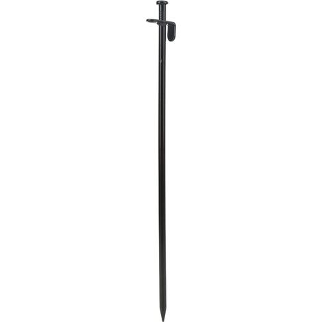 Piquet de Tente d'extérieur, Piquet de Sol en Acier Robuste pour auvent de Camping, bâche de 40 cm (1/5)