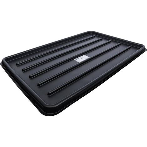 Bac de Collecte d'Huile Extra-plat 7L - 63 x 3x94 cm - Résistant et Pratique pour Atelier, - D-Work (1/5)