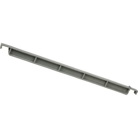 Barres de séparation des étagères - Barre droite - 61 cm longue - Lot de 4 - Cambro