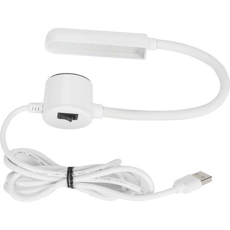 Lampe de bureau portable à 30 LED pour machine à coudre, avec bras flexible magnétique USB à 360°, protégeant les yeux et idéale pour les étudiants, les résidences étudiantes, les études, la lecture e (1/5)