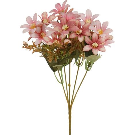 Bouquet con cinque rametti di piccoli fiori rosa (1/3)