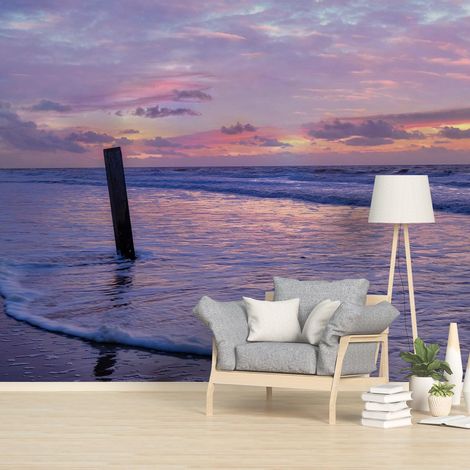 Papier peint panoramique plage et mer au sunset papier peint (1/5)