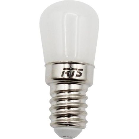 PRILUX bombilla frigo led 1.8w e-14 3000k mate , Bombilla pebetero LED E14 1,8W 3000K RTS Ángulo de luz: 360º Temperatura de 3000K Eficiencia energética: A&43 Hasta 3 (1/2)