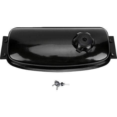 Réservoir de carburant 6L avec bouchon Petcock pour ATV Go Kart 150-250ml stockage en acier (1/5)