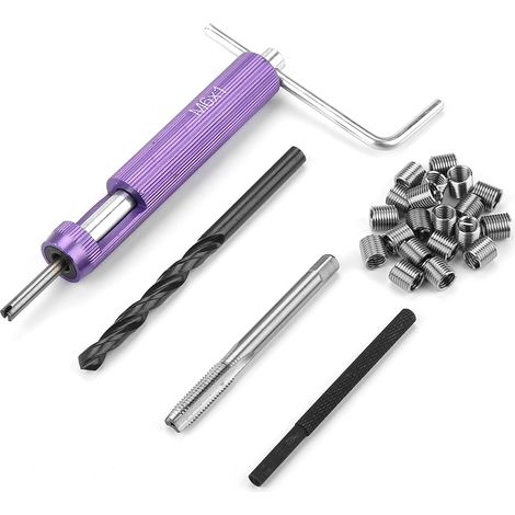 Kit d'outils de réparation de filetage endommagé pour bloc moteur automobile M61.0 (1/5)