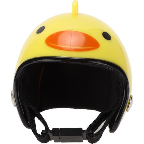 Casque de poulet, petit couvre-chef, accessoires amusants pour animaux de compagnie, poulets et oiseaux, canard jaune (1/5)