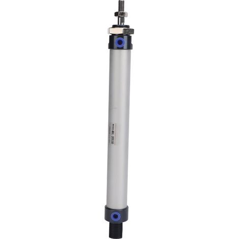 Cylindre d'air Compact en alliage d'aluminium, alésage de 20mm, course de 150mm, filetage de tige de Piston M10x1.25 (1/5)