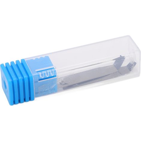 Lot de 2 spudgers en acier inoxydable, courbure à 135°, épaisseur 0,12 mm, lame de levier portable pour la réparation de téléphones