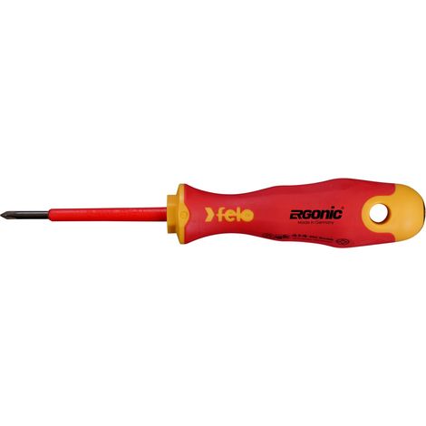 Destornillador Felo ergonic vde aislado punta magnética 100 mm (1/3)