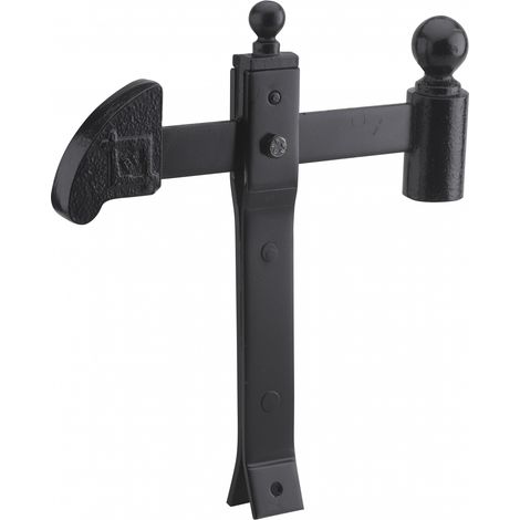 THIRARD - Arrêt de porte à sceller, à bascule, acier, 310mm, noir - THIRARD (1/2)