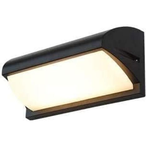 Wasserdichte und rostfreie LED-Außenwandleuchte, modernes und elegantes Design, warmes Licht, gefertigt aus Edelstahl und Aluminium. Ideal für Einfahrten.