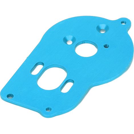 Plaque de fixation de moteur en alliage d'aluminium avec dissipateur thermique pour camion RC LOSI MiniT 2.0 2WD 1/18 (bleu) (1/5)