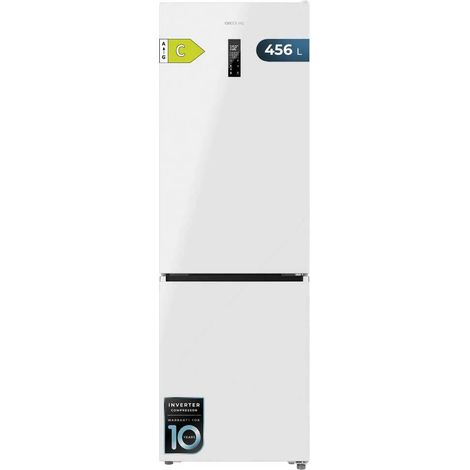 Cecotec Frigorífico Combi 456L Total No Frost Bolero CoolMarket Combi 456 White C. Altura 201cm y 59,5cm Ancho (1/3)