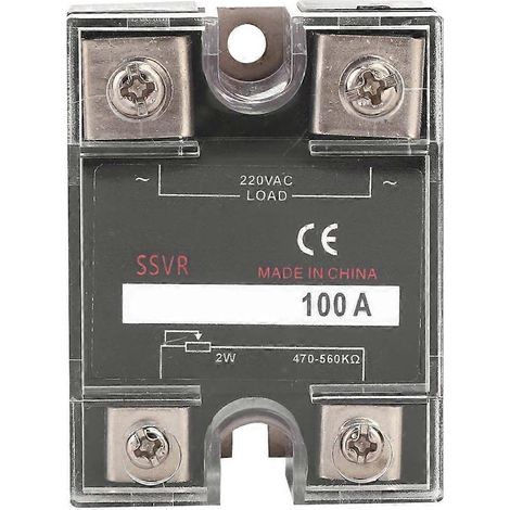 Halbleiter-Spannungsregler, einphasig, SSVR, 470–560 kΩ Last, 220 V AC Stromversorgung (BERM-R 100)