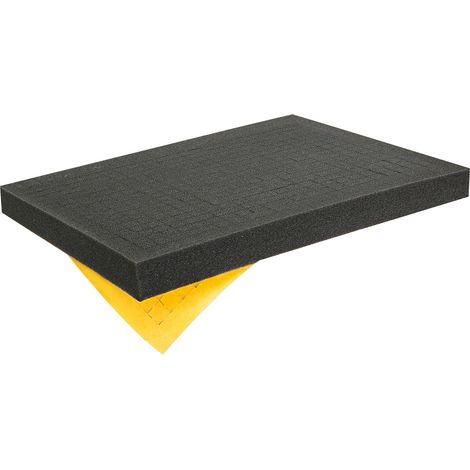 HMF 1459-30 Rasterschaumstoff, Würfelschaum, 345 x 275 mm, Koffereinlage, Tabletop, Höhe: 30 mm (1/5)