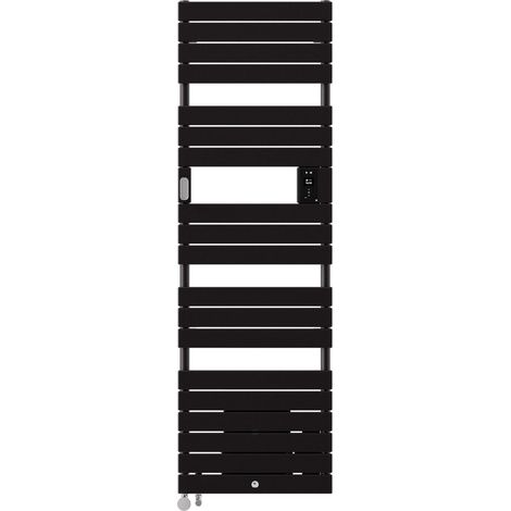 Sèche-serviettes Riviera 2 mixte avec soufflerie 2000W noir carbone - THERMOR - 490239