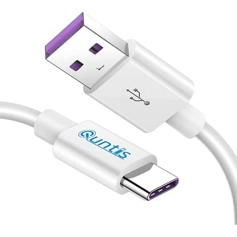 5A Câble Chargeur USB Type C 40W Supercharge pour Huawei P50 P40 P30 P20 Pro P9 P10 Plus Mate 50 Pro/Honor 20 70, 3A Chargeur USB C Charge Rapide pour Samsung Galaxy S8 S9 S10E S20 S21 S22 A53 (1/5)