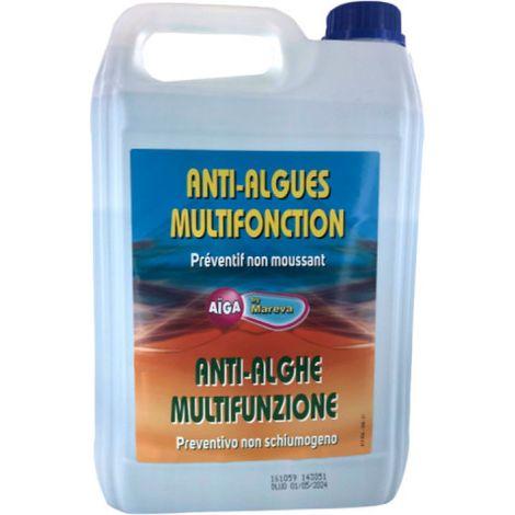 Anti-algues multifonctions Aiga MAREVA pour piscine - 5L - 161059U