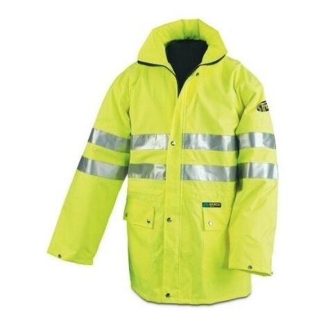 PARKA FLUO TRIPLE USO AMARILLA T-M (288PKFYF/M) - MARCA