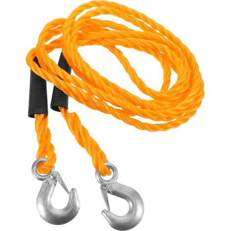 Sangle de Remorquage Robuste 14 MM avec Crochets en T Corde de Remorquage (1/5)