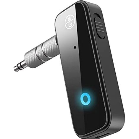 Adaptateur Bluetooth 5.3 - Récepteur Émetteur 2 en 1 avec Écran - Pour Autoradio Haut-Parleurs Système Stéréo Casques - 1 Pièce (1/5)