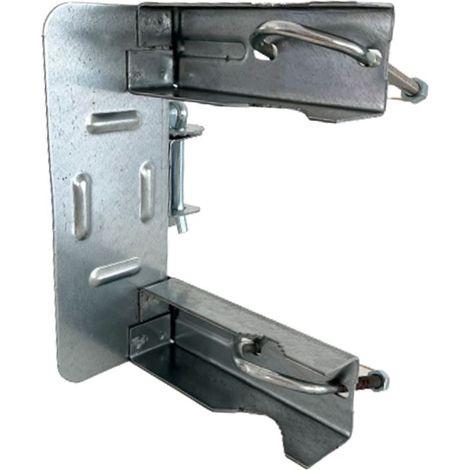 Cerclage cheminée galvanisé pour fixation mat antenne – 2 tendeurs – Installation jusqu'à 3m de hauteur et 50mm de diamètre – Hdsat