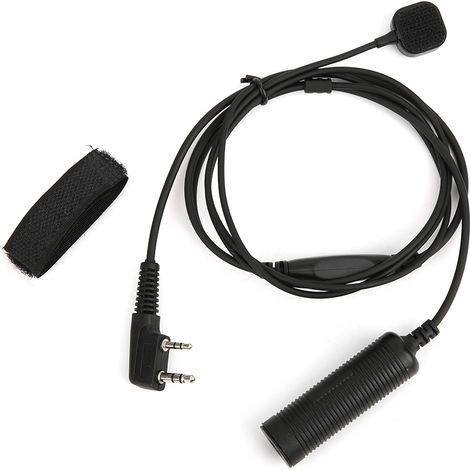 Écouteur radio bidirectionnel Tactics Finger PTT, compatible Baofeng UV-5R UV-82 888s KENWOOD TYT, accessoire oreillette pour talkie-walkie. (1/5)