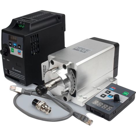 Motor de husillo, CC sin escobillas, kit CNC, 220 V (1/5)