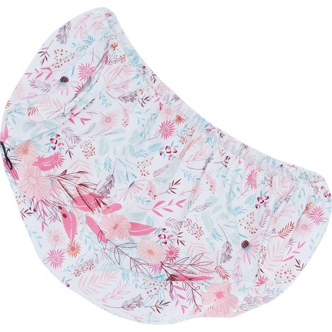 Drap-housse respirant imprimé pour berceau, drap de matelas pour berceau, couronne (1/5)