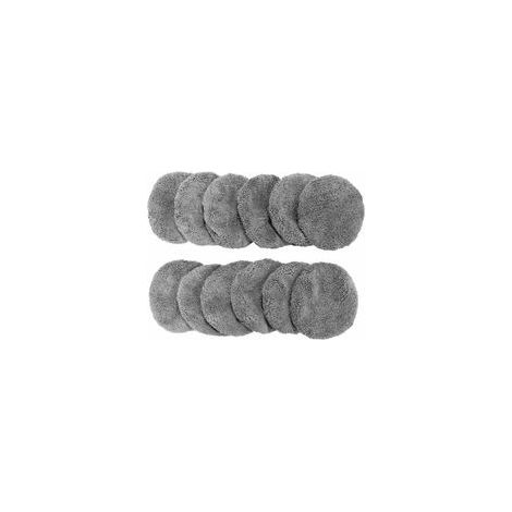Paquete de 12 almohadillas de microfibra de repuesto para el robot limpiacristales W2/W3, reutilizables y lavables a máquina.