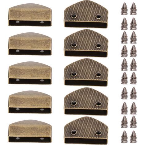 10 funkelnde Kofferverschlussstopper – Praktische und dekorative Accessoires aus Bronze (1/5)