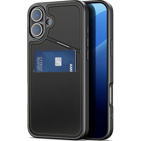 Funda Dux Ducis Rafi II Mag con MagSafe para iPhone 16 - Negro (1/5)