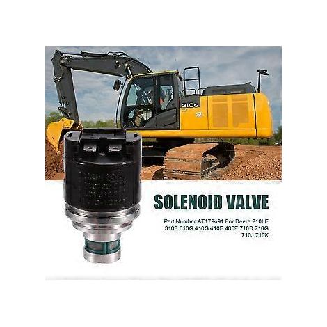 12V Magnetventil AT179491 für 210LE 310E 310G 410G 410E